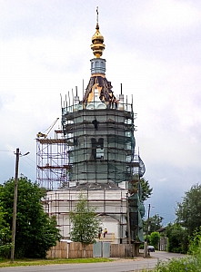 Надвратная колокольня Староторжского монастыря