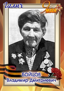 Бойцов Владимир Дмитриевич