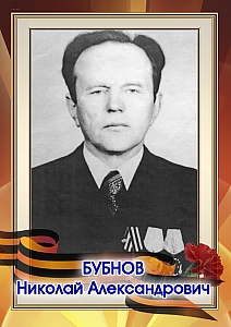 Бубнов Николай Александрович