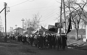 1967г. Демонстрация 50 лет Октября -01