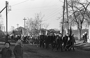 1967г. Демонстрация 50 лет Октября -11