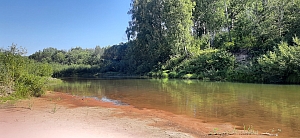 река Ноля рядом с деревней Цибушево