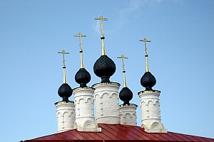 Галичские купола. Церковь Николая Чудотворца.